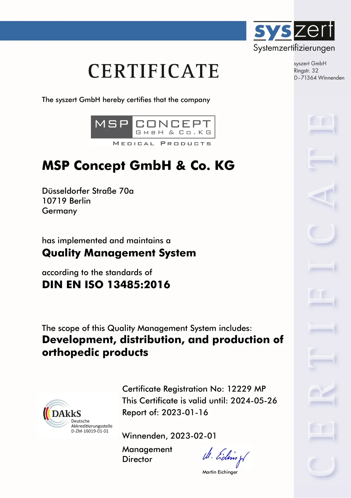 Сертификат MSP_2023_Zertifikat_13485-en